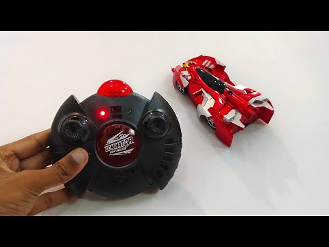 Zero Gravity Wall Climbing Rc Car Unboxing and Testing | Unboxing Zone