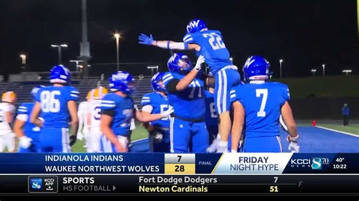Friday Night Hype: Highlights, scores and more from Iowa high school football playoff games