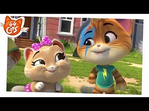 44 Cats | Season 2 - The Kite Contest [CLIP]