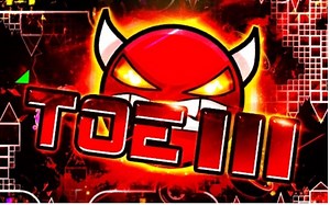 【几何冲刺】这是真正的hdd—TOE 3