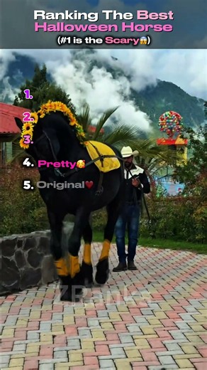 Ranking The Best Halloween Horse Trends Moments 🎃 #shorts #halloween #horses #viralshorts