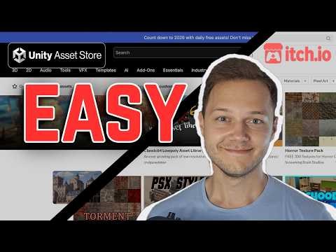 How to import assets into Unity 2026