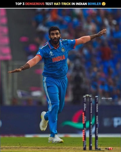 TOP 3 DENGEROUS TEST HAT-TRICK IN INDIAN BOWLER 😲 #cricket #cricketlover #shorts #ipl #viratkohli