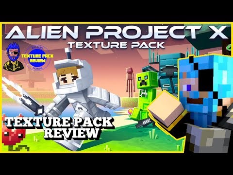 Alien Project X Texture Pack Review ¦ Daz Man Minecraft Texture Pack Review ¦ Minecraft Bedrock