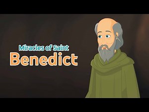 The Life and Miracles of Saint Benedict | Story of Saint Benedict | #SaintsandAngels #Saint