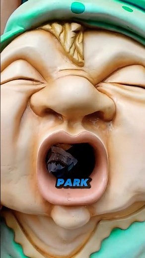 Talking Trash Cans at Efteling Theme Park