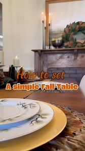 3.2K views · 55 reactions | A simple fall table. #decor #falltablescape #falltabledecor #fallvibes #fallseason #AffordableLuxury | Karaskorner | Facebook