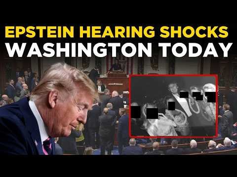 BREAKING LIVE: Epstein Hearing Sparks Fresh Questions Over Trump Links, Capitol Reacts