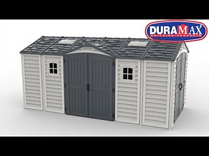 Duramax 15x8 Apex Pro Shed Installation Video
