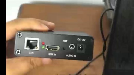UNISHEEN视频编码器BM1000，电脑桌面采集直播测试