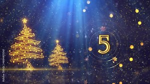 2024 Happy New Year Theme Countdown Animation, High Quality Happy New Year Intro Animation for Year 2024, Countdown Starts from 10 Seconds