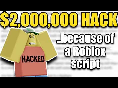 A Roblox Auto Farm Script Led To a $2,000,000 Ransom…