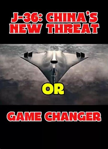 J-36: China’s New Threat or a Game Changer?#j36 #stealthaircraft #chinamilitary #usaf #pentagon #us