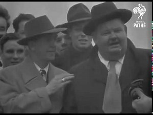 Laurel and Hardy - Moments behind the scenes