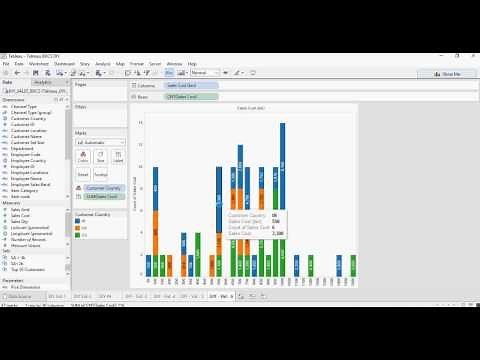 Tableau - Do it Yourself Tutorial - Histograms using Bins - DIY -6-of-50
