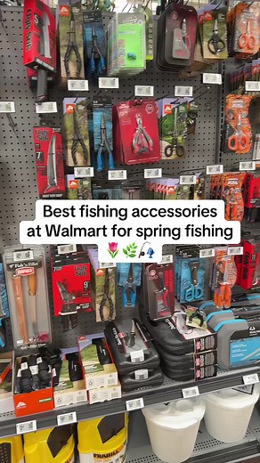 Best fishing accessories at Walmart spring 2026 #fishingtips #fishinggear #fishing #bassfishing #fishinglife