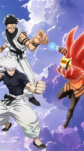 Who is Stronger #gojo #sukuna #naruto #boruto #sasuke #anime