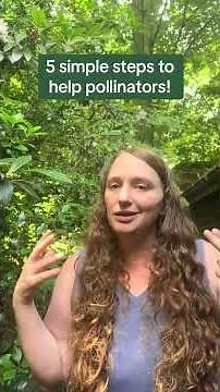 Here are the five steps above and some more steps you can take to help pollinators and the ecosystem
