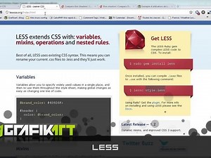 Présentation Framework CSS LESS
