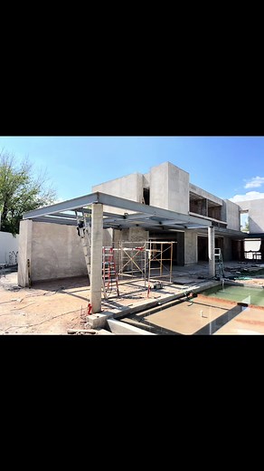 Fabricación de techumbre con vigas IPR de 12” y 6” 🏗️ #vigasipr #techos #techosdeestructurasmetálicas #aguascalientesmexico🇲🇽
