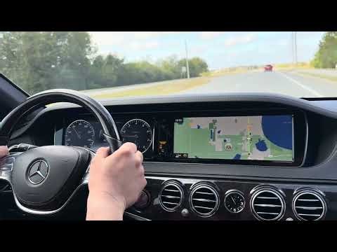 47k Mile 2015 Mercedes Benz S550 4Matic Bi Turbo V8 Driving 12072025