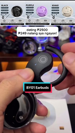 OWS BY01 Earbuds - Hifi Sound Quality, Wireless Bluetooth