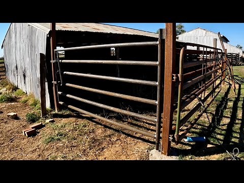 How to Build a “Bull Proof” Gate from Used Oil Pipe