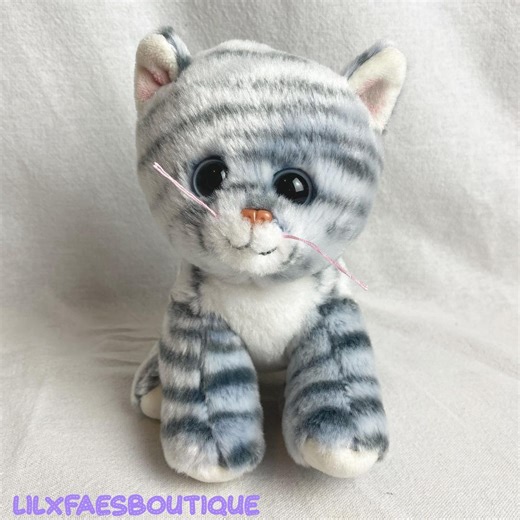 7" 2017 TY Millie Grey Tabby Cat Soft Toy Plushie - Etsy