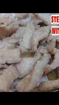 HOW TO COOK PORK JOWL /CHINESE RECIPE /QUICK AND EASY RECIPE / LORELIES KITCHEN