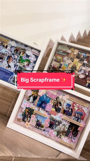 Big Scrapframe ✨💖 for Birthday, Anniversary or Farewell ✨ #scrapframe #kadoscrapframe #kadounik #scrapbook #kadoscrapbook