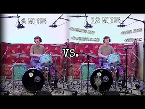 Drum Mic Setup: From 4 to 12 Mics - How Massive Can We Make This Sound?