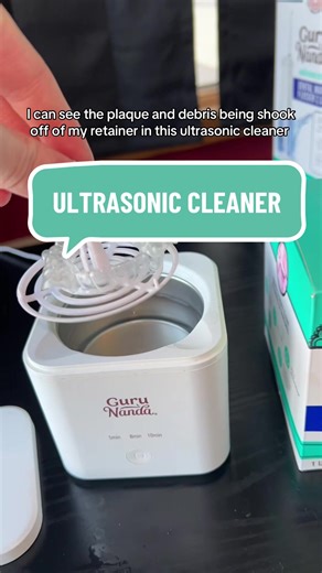 Ultrasonic Cleaner: A New Way to Clean Your Retainer