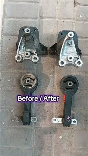 Honda Civic 2011 , Engine Mounts Replace 💲⬇️. #mechanicaura #automobile #carrestorationproject