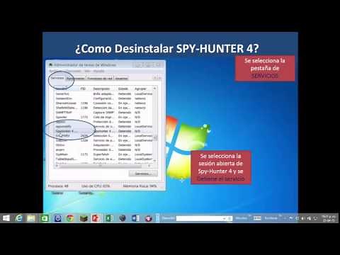 Eliminar Spy Hunter 4 sin descargar software