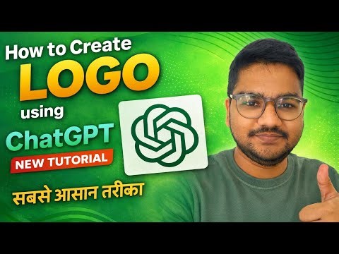 How To Create A Logo For Youtube Channel Using Chatgpt Without Editing | NK World