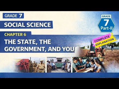 The State, the Government, and You – Class 7 SST NCERT 2025 | Chapter 6 | Book 2 | Full Explanation
