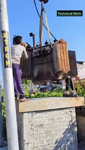 8.1K views · 316 reactions | Electrical 500 kva transformer installation and hydra #transformer #installation #hydrate #electric #electrical #electricalwork #Line #reels #Lineman #testing #viralreels #linemanfamily #workingforyou #working #Electricalwiring #viralreels | Technical Work | Facebook