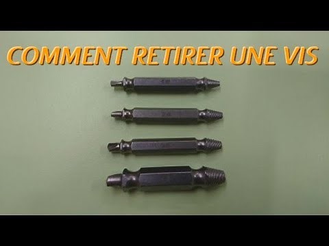 How to remove a broken screw?