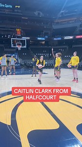 Caitlin Clark Hit Half-Court Shots Like Its Nothing 👀 🙌 #caitlinclark #wnba #halfcourtshot #rookie | Plug Nation Media LLC