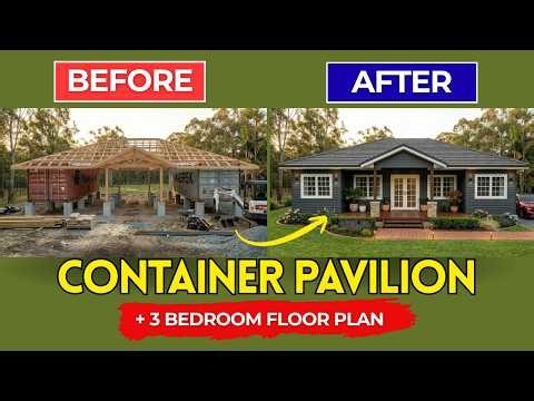 Full Shipping Container House Build Start to Finish | 3 Bedrooms