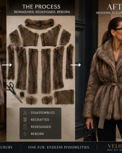 Fur Redesign Before and After: Would You Wear the Transformed Fur?