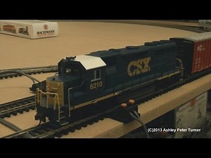 Bachmann | EMD GP40-2 Diesel Locomotive | CSX 6210 | HO Scale | Review | HD