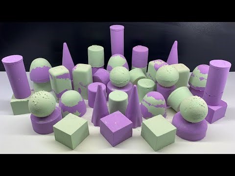 ASMR Baking Soda | mixing Colourful chalk | Baking Soda ASMR |