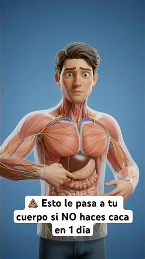 💩 Esto le pasa a tu cuerpo si NO haces caca en 1 día #sabiasque #datoscurisos