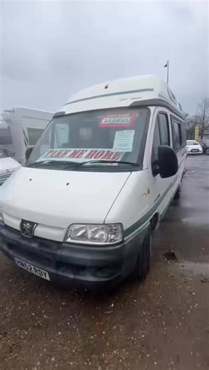 Just Arrived – 2003 Peugeot Boxer Auto-Sleeper Symbol – £13,000 We’re delighted to offer this newly arrived 2003 Peugeot Boxer Auto-Sleeper Symbol, now in stock and priced at just £13,000. Built on the reliable Peugeot Boxer chassis and converted by the renowned Auto-Sleeper brand, the Symbol is a compact yet impressively practical campervan. Its smart layout provides comfortable living space, a well-equipped kitchen area, washroom facilities, and versatile sleeping accommodation — making it ide