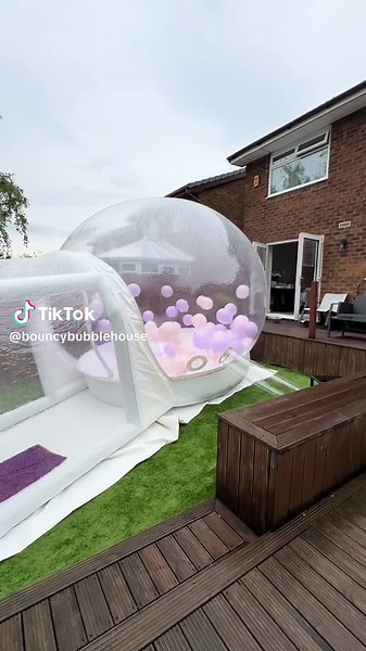 Hana's 1st Birthday Celebration with Bouncy Bubbly House