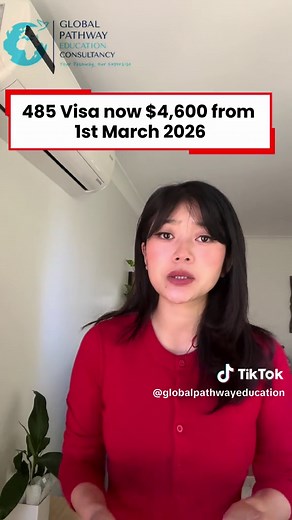 485 Subclass Visa Fee Increase Announcement