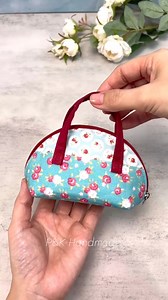Diy Mini Pouch Sewing Tutorial❣️ #reelsfb #diy #fblifestyle #sewing #handmade #pouchbag #crafts | P&K Handmade