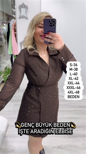 SBUTİK SEVDA SIRA®️Elbise,Genç Büyük Beden,Kadın Giyim,Butik on Instagram: "Kahverengi Kruvaze Şifon Kollu Double Taşlı Elbise S-M-L-XL-XXL-3XL-4XL Beden Hemen sipariş ver 👇🏻👇🏻👇🏻 whatsapp ☎️05350818080☎️ www.sbutik.com 💃🏼 💃🏼 💃🏼 📦Anında kargo Yurtiçi kargo ve PTT kargo kapıda ödeme ✅ Eft ve havale ✅ #yenisezon #elbise #butik #istanbul #sbutik tekirdağ izmir lüleburgaz kombin bluz gömlek ootd ootdfashion siyahelbise ceketelbise"