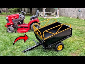 The Smartest Way to Haul Anything in Your Yard!